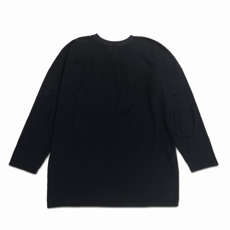 画像2: BUENA VISTA/Jesus looks like me football shirt（BLACK）［フットボールシャツ-26春夏］