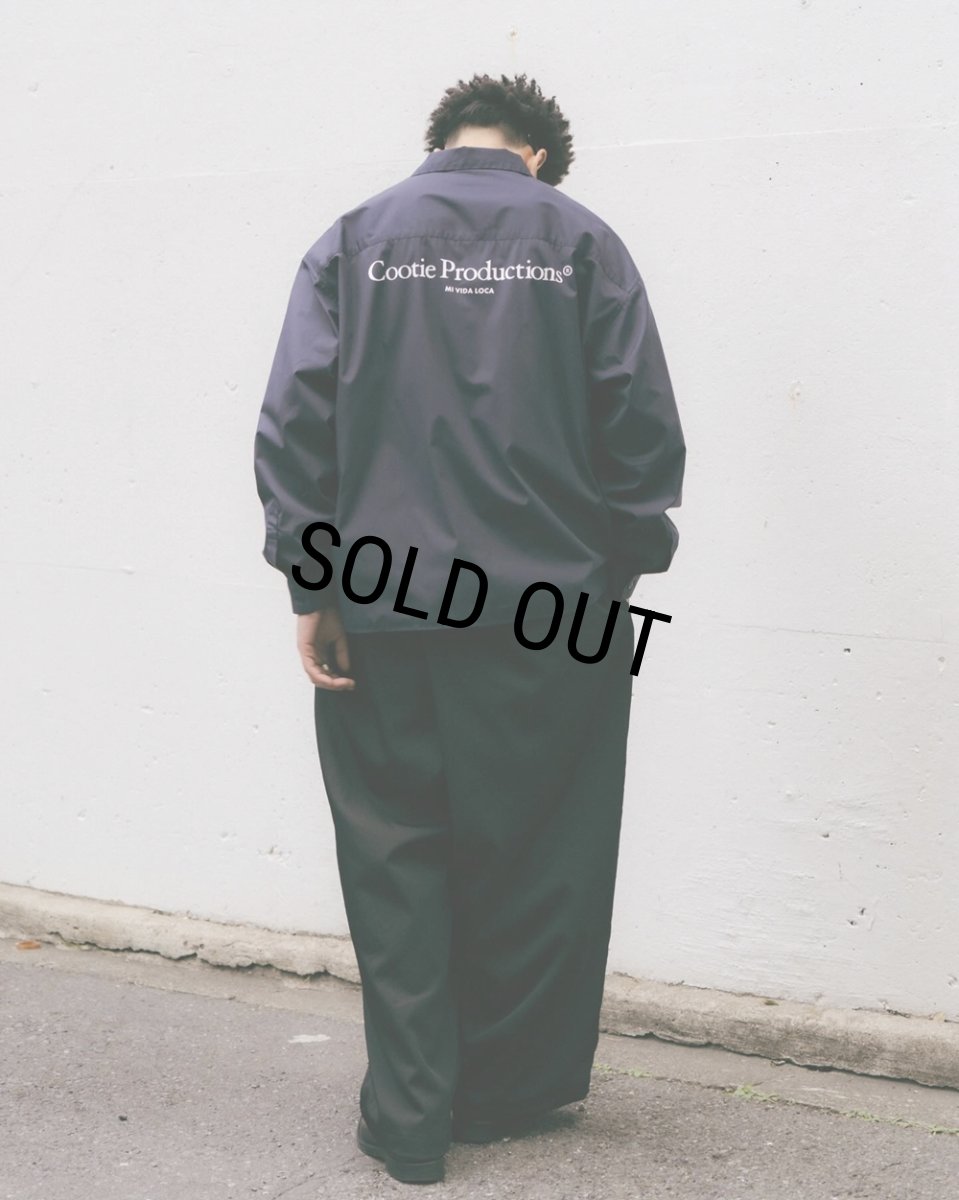 画像6: COOTIE PRODUCTIONS/Broad L/S Work Shirt（Black）［ブロードワークシャツ-26春夏］ (6)