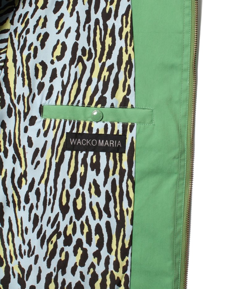 画像2: WACKO MARIA/MCGREGOR / DRIZZLER JACKET（GREEN）［ドリズラーJKT-26春夏］