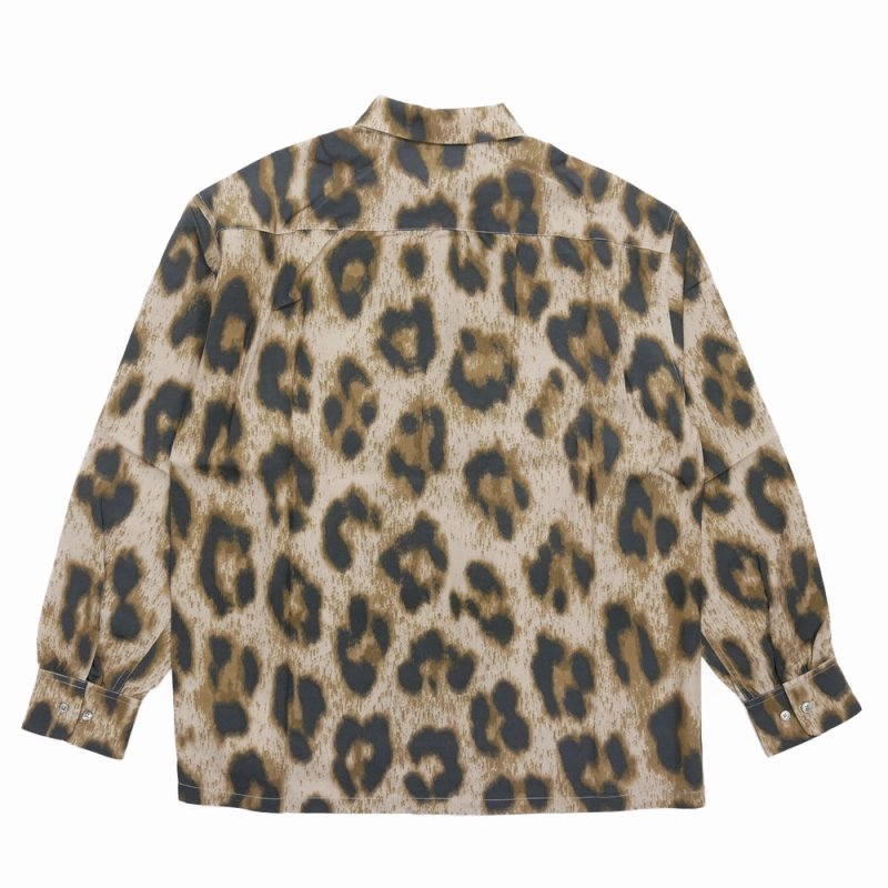 画像2: BUENA VISTA/Guay leopard shirt（BEIGE）［レオパードシャツ-26春夏］
