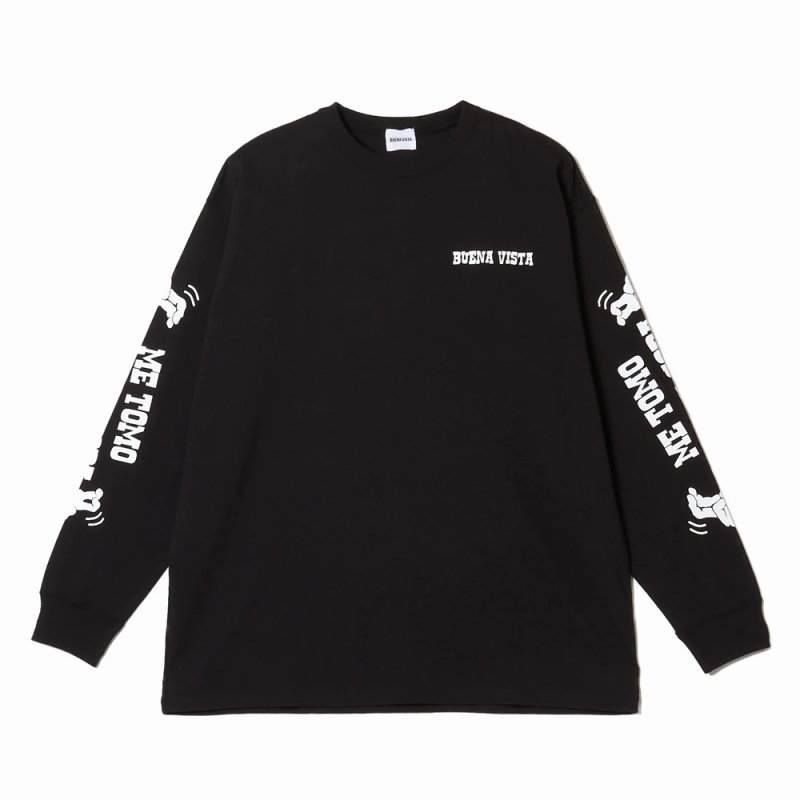 画像1: BUENA VISTA/Me tomo ultima copa L/S tee（BLACK）［プリント長袖T-26春夏］