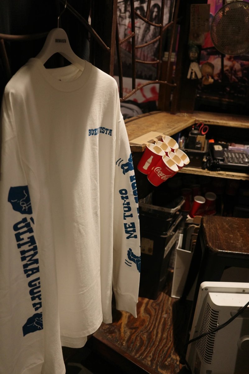 画像3: BUENA VISTA/Me tomo ultima copa L/S tee（WHITE）［プリント長袖T-26春夏］