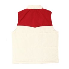画像2: PORKCHOP/RACING VEST（BEIGE/RED）［レーシングベスト-25秋冬］ (2)