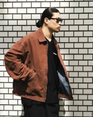 画像6: COOTIE PRODUCTIONS/Grainy Denim Work Jacket（Red）［グレイニィデニムワークJKT-26春夏］ (6)