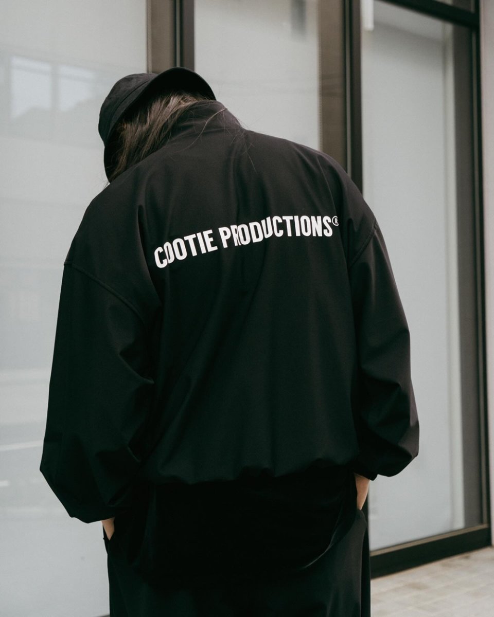 画像8: COOTIE PRODUCTIONS/Frost Weave Track Jacket（Black）［フロストウィーヴトラックJKT-26春夏］ (8)
