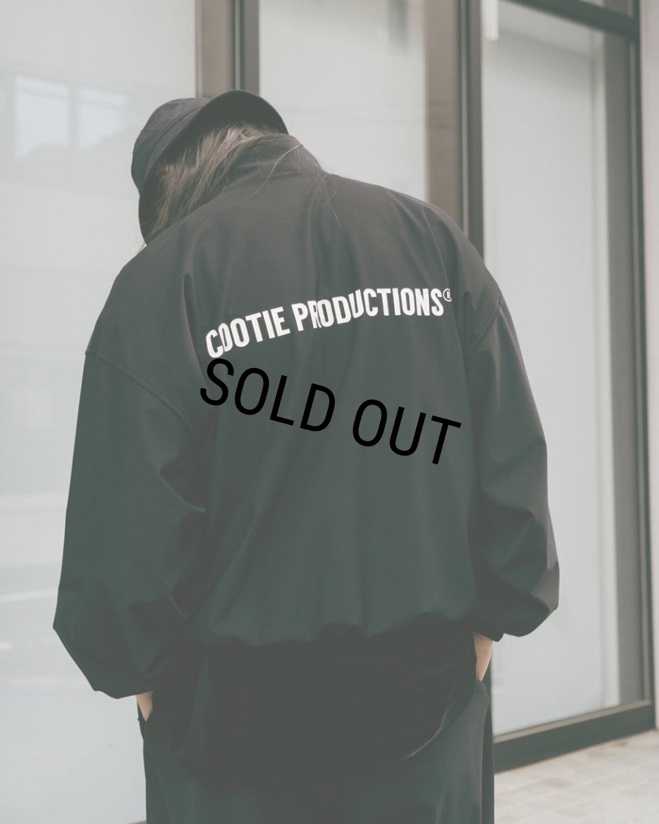 画像8: COOTIE PRODUCTIONS/Frost Weave Track Jacket（Black）［フロストウィーヴトラックJKT-26春夏］ (8)