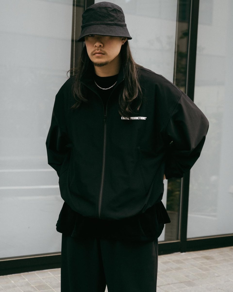 画像7: COOTIE PRODUCTIONS/Frost Weave Track Jacket（Black）［フロストウィーヴトラックJKT-26春夏］ (7)