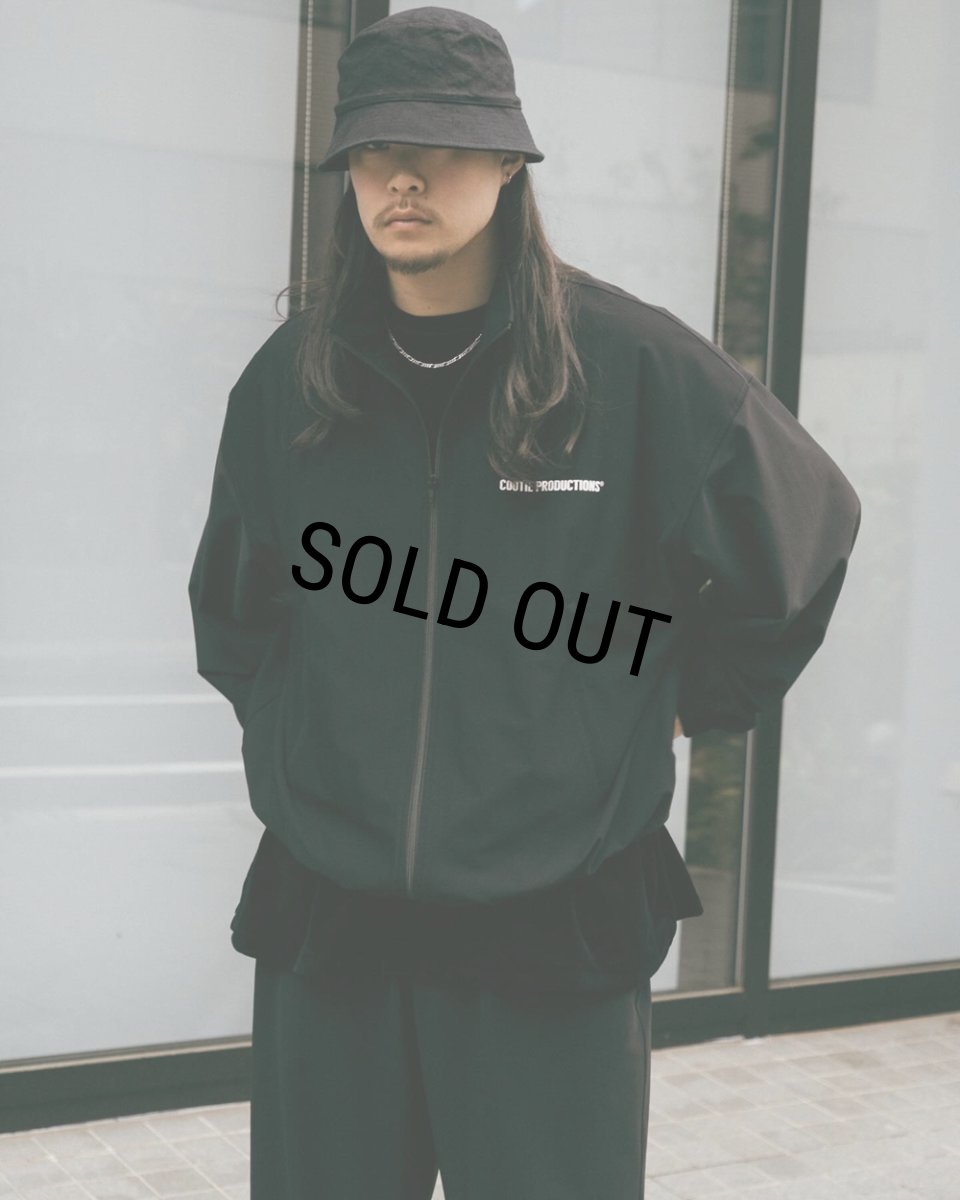 画像7: COOTIE PRODUCTIONS/Frost Weave Track Jacket（Black）［フロストウィーヴトラックJKT-26春夏］ (7)