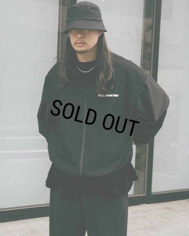 COOTIE PRODUCTIONS/Frost Weave Track Jacket（Black）［フロスト