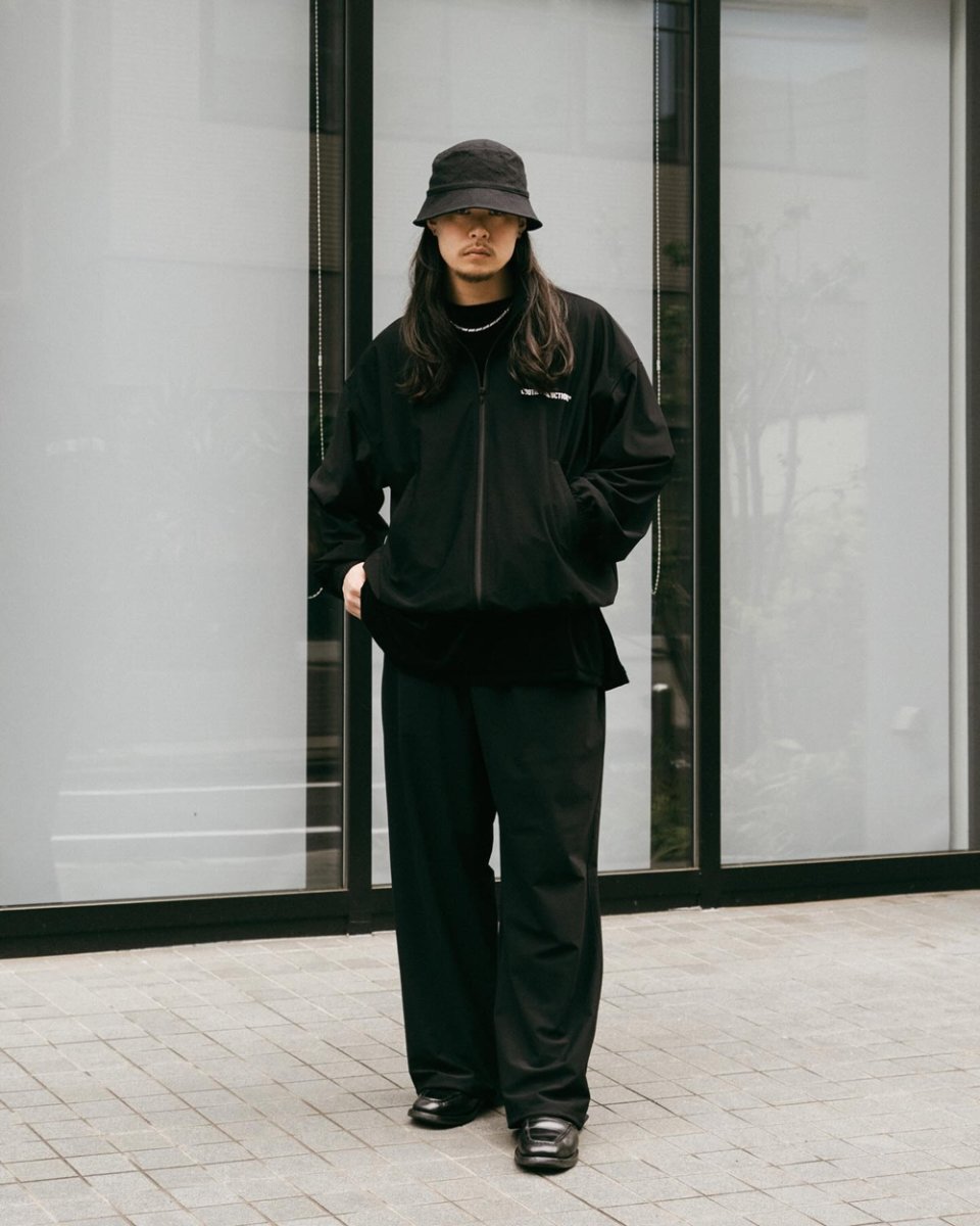 画像9: COOTIE PRODUCTIONS/Frost Weave Track Pants（Black）［フロストウィーヴトラックパンツ-26春夏］ (9)