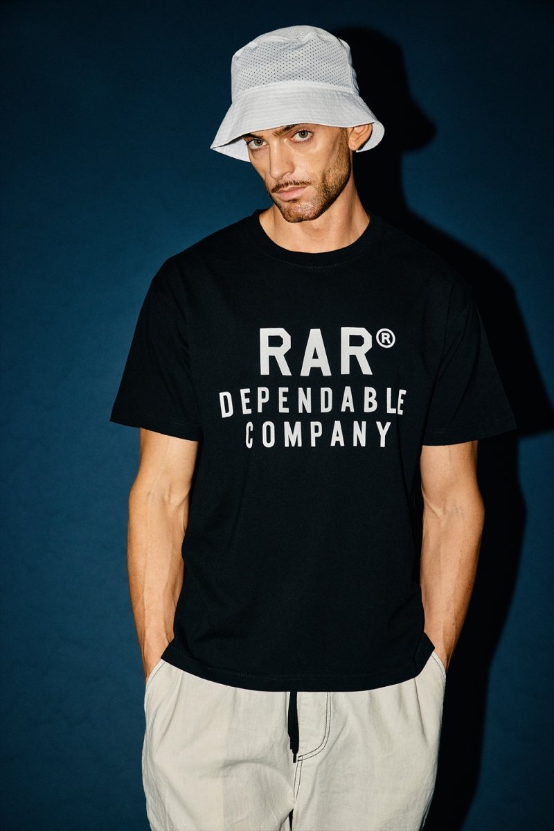 画像3: ROUGH AND RUGGED/DESIGN SS 01（BLACK）［プリントT-26春夏］