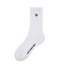 画像1: COOTIE PRODUCTIONS/N/C Middle Socks（White）［ミドルソックス-26春夏］ (1)
