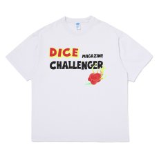 画像1: CHALLENGER/S/S DICE TEE（WHITE）［ダイスT-26春夏］ (1)