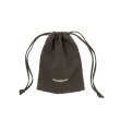 COOTIE PRODUCTIONS/Color Denim Drawstring Bag（Fade Black