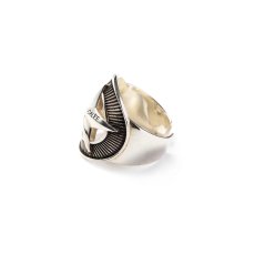 画像3: CALEE/SILVER STAR CONCHO RING（SILVER）［スターコンチョリング-26春夏］ (3)
