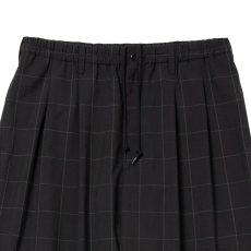 画像3: COOTIE PRODUCTIONS/T/W 2 Tuck Easy Pants（Check）［T/Wツータックイージーパンツ-26春夏］ (3)