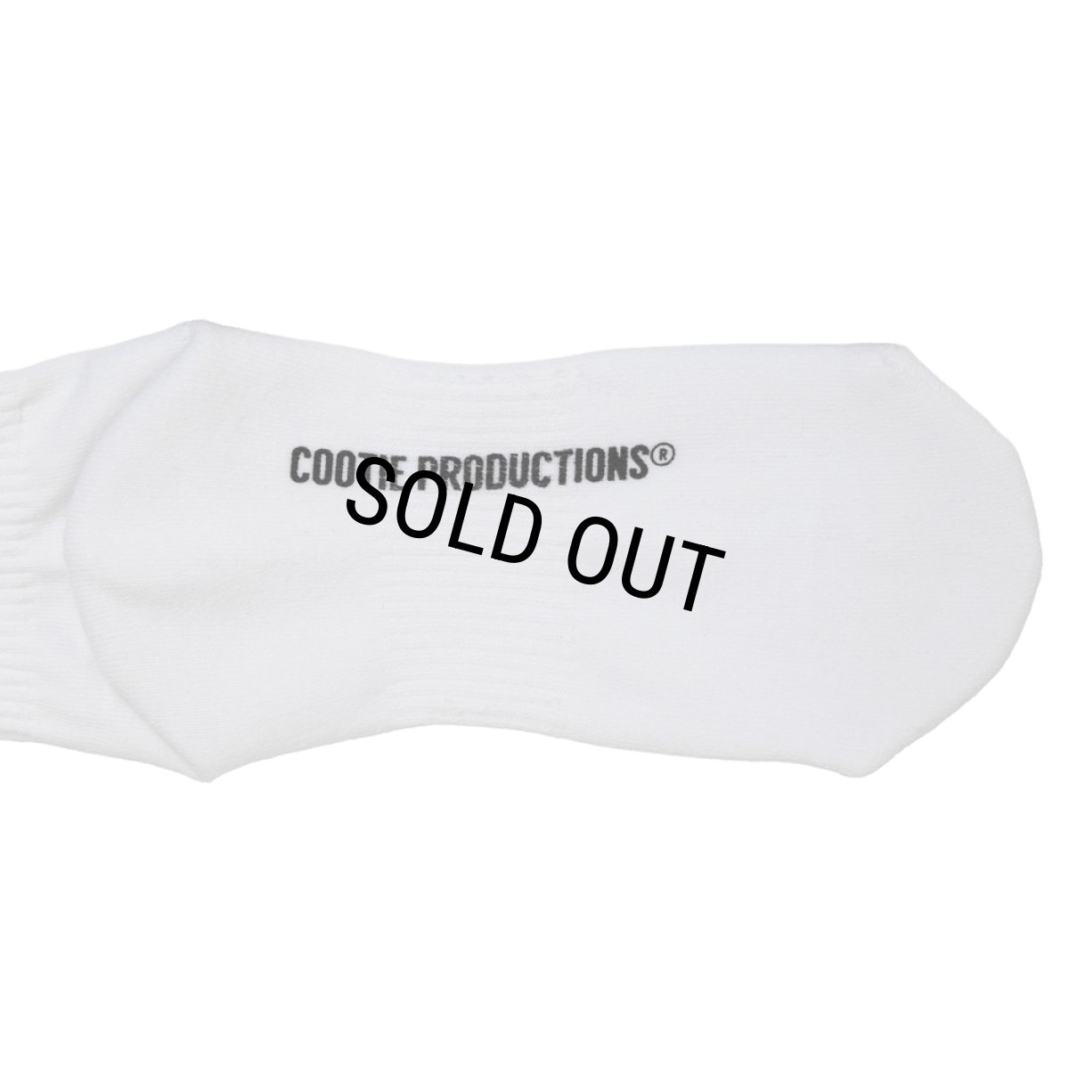 画像3: COOTIE PRODUCTIONS/N/C Middle Socks（White）［ミドルソックス-26春夏］ (3)