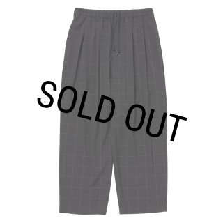 COOTIE PRODUCTIONS/T/W 2 Tuck Easy Pants（Check）［T/Wツータック