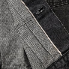 画像8: CALEE/1st TYPE DENIM JACKET（USED BLACK）［ファーストタイプデニムJKT-26春夏］ (8)