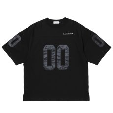 画像1: COOTIE PRODUCTIONS/Plaited Jersey Football S/S Tee（Black）［フットボールT-26春夏］ (1)