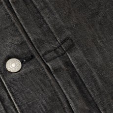 画像5: CALEE/1st TYPE DENIM JACKET（USED BLACK）［ファーストタイプデニムJKT-26春夏］ (5)