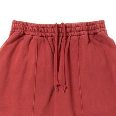 画像3: COOTIE PRODUCTIONS/AD Processing Pin Tuck Wide Sweat Easy Pants（Burgundy）［ピンタックワイドスウェットイージーパンツ-26春夏］ (3)