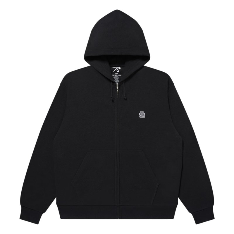 画像1: BlackEyePatch/SMALL OG THERMAL ZIP HOODIE(BLACK)