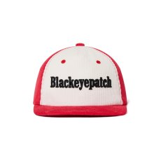 画像1: BlackEyePatch/CIGAR SERIF CORDUROY CAP（WHITE/RED） (1)