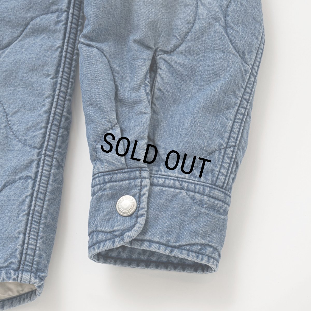 画像7: RATS/DENIM QUILTING SHIRT JKT（INDIGO）［デニムキルティングシャツJKT-26春夏］ (7)