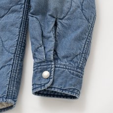画像7: RATS/DENIM QUILTING SHIRT JKT（INDIGO）［デニムキルティングシャツJKT-26春夏］ (7)