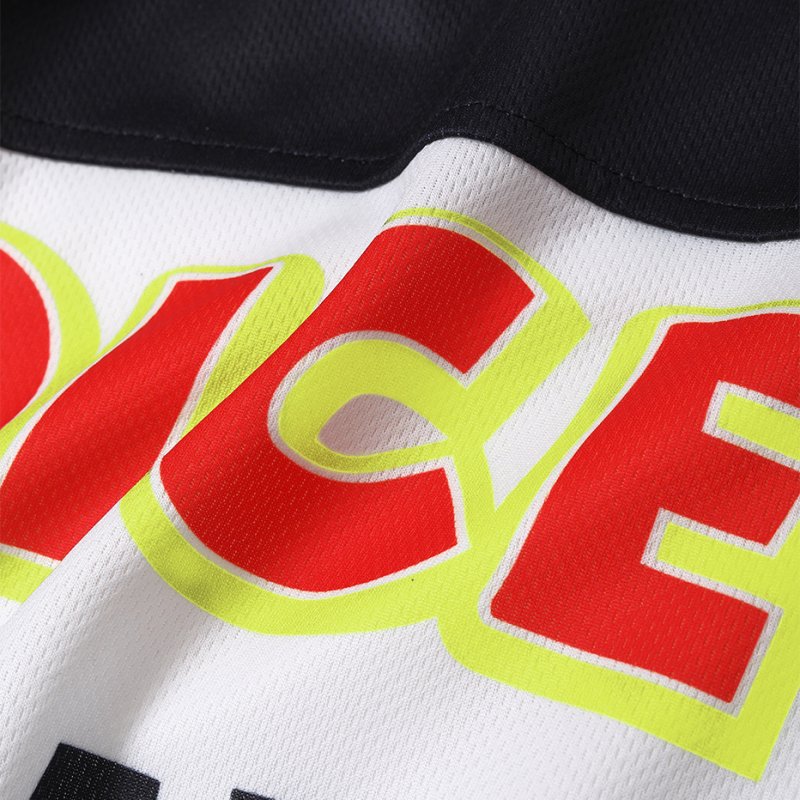 画像3: CHALLENGER/L/S DRY DICE TEE（WHITE/BLACK）［ドライダイス長袖T-26春夏］