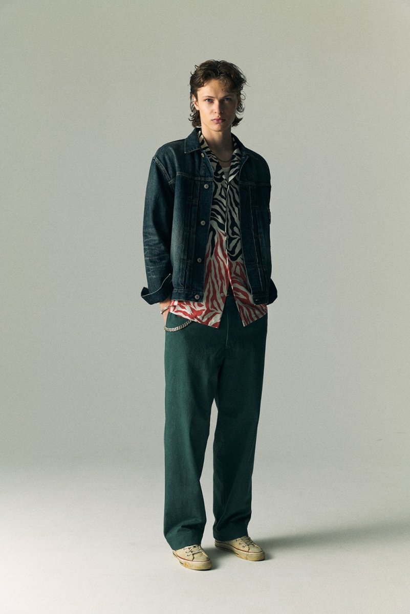 画像12: CALEE/1st TYPE DENIM JACKET（USED INDIGO BLUE）［ファーストタイプデニムJKT-26春夏］ (12)