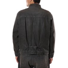 画像11: CALEE/1st TYPE DENIM JACKET（USED BLACK）［ファーストタイプデニムJKT-26春夏］ (11)