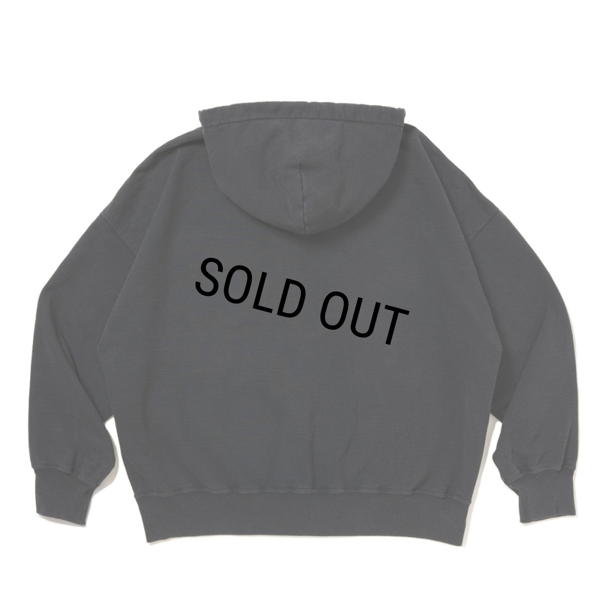 画像2: COOTIE PRODUCTIONS/AD Processing Sweat Zip Hoodie（Black）［スウェットジップフーディー-26春夏］ (2)