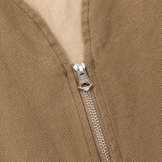 画像4: CALEE/ZIP VEST（OLIVE）［ジップベスト-26春夏］ (4)