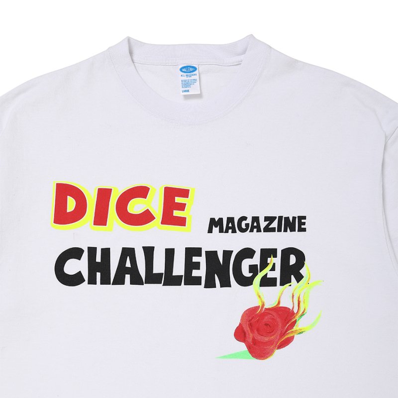画像3: CHALLENGER/S/S DICE TEE（WHITE）［ダイスT-26春夏］