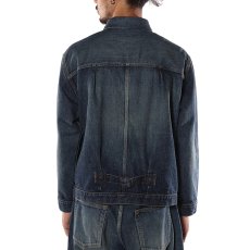 画像11: CALEE/1st TYPE DENIM JACKET（USED INDIGO BLUE）［ファーストタイプデニムJKT-26春夏］ (11)