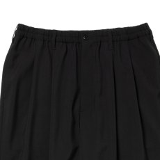 画像3: COOTIE PRODUCTIONS/T/W 2 Tuck Easy Pants（Black）［T/Wツータックイージーパンツ-26春夏］ (3)