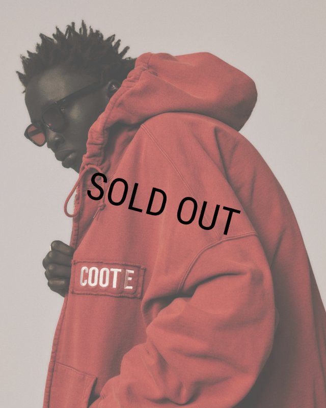 COOTIE PRODUCTIONS/AD Processing Sweat Zip Hoodie（Black
