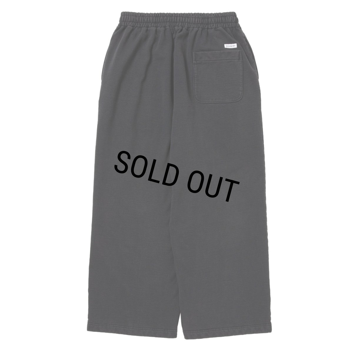 画像2: COOTIE PRODUCTIONS/AD Processing Pin Tuck Wide Sweat Easy Pants（Black）［ピンタックワイドスウェットイージーパンツ-26春夏］ (2)