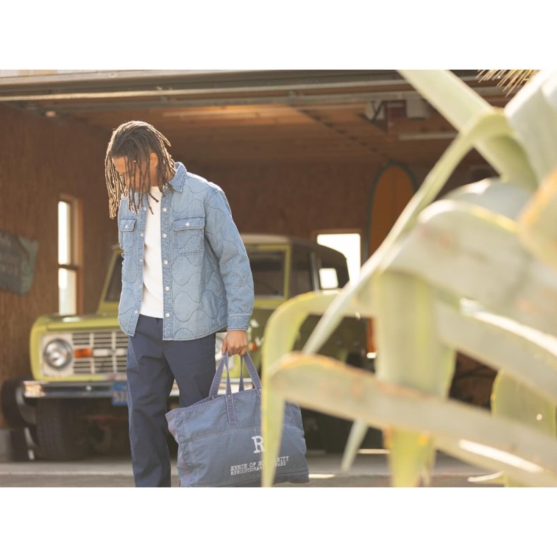 画像3: RATS/DENIM QUILTING SHIRT JKT（INDIGO）［デニムキルティングシャツJKT-26春夏］
