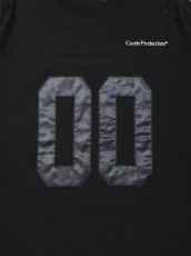 画像3: COOTIE PRODUCTIONS/Plaited Jersey Football S/S Tee（Black）［フットボールT-26春夏］ (3)