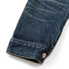 画像7: CALEE/1st TYPE DENIM JACKET（USED INDIGO BLUE）［ファーストタイプデニムJKT-26春夏］ (7)