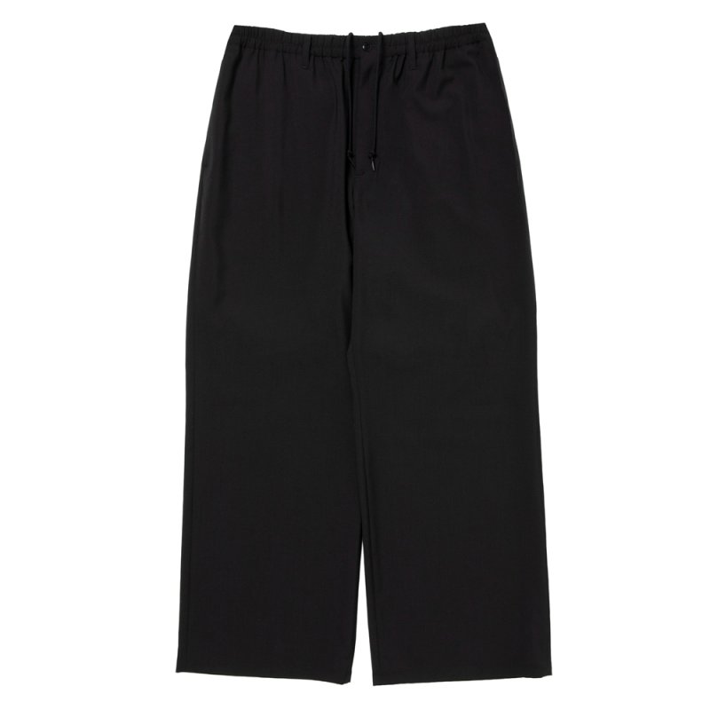 画像1: COOTIE PRODUCTIONS/T/W Square Leg Easy Pants（Black）［T/Wスクエアレッグイージーパンツ-26春夏］