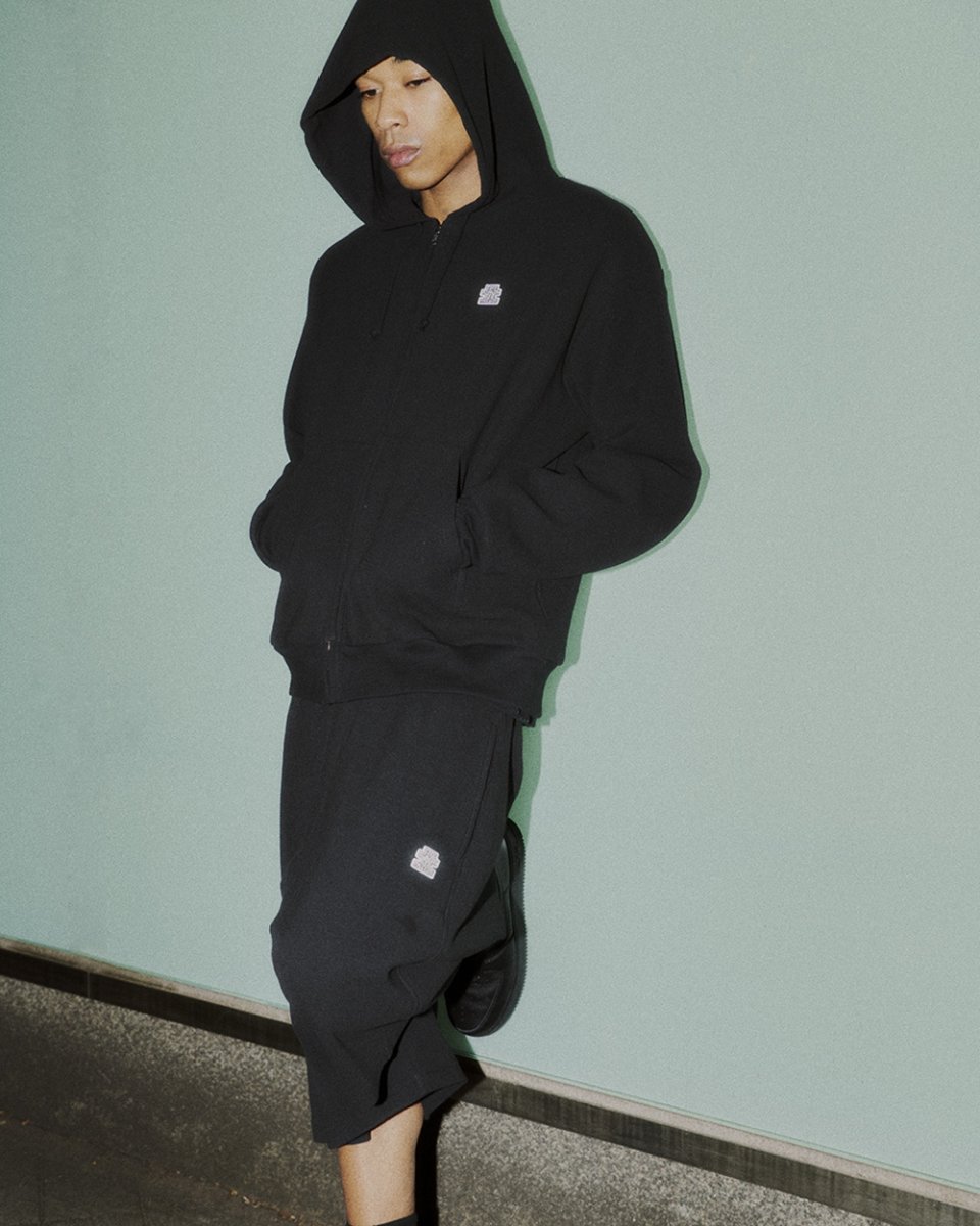 画像3: BlackEyePatch/SMALL OG THERMAL ZIP HOODIE（BLACK） (3)