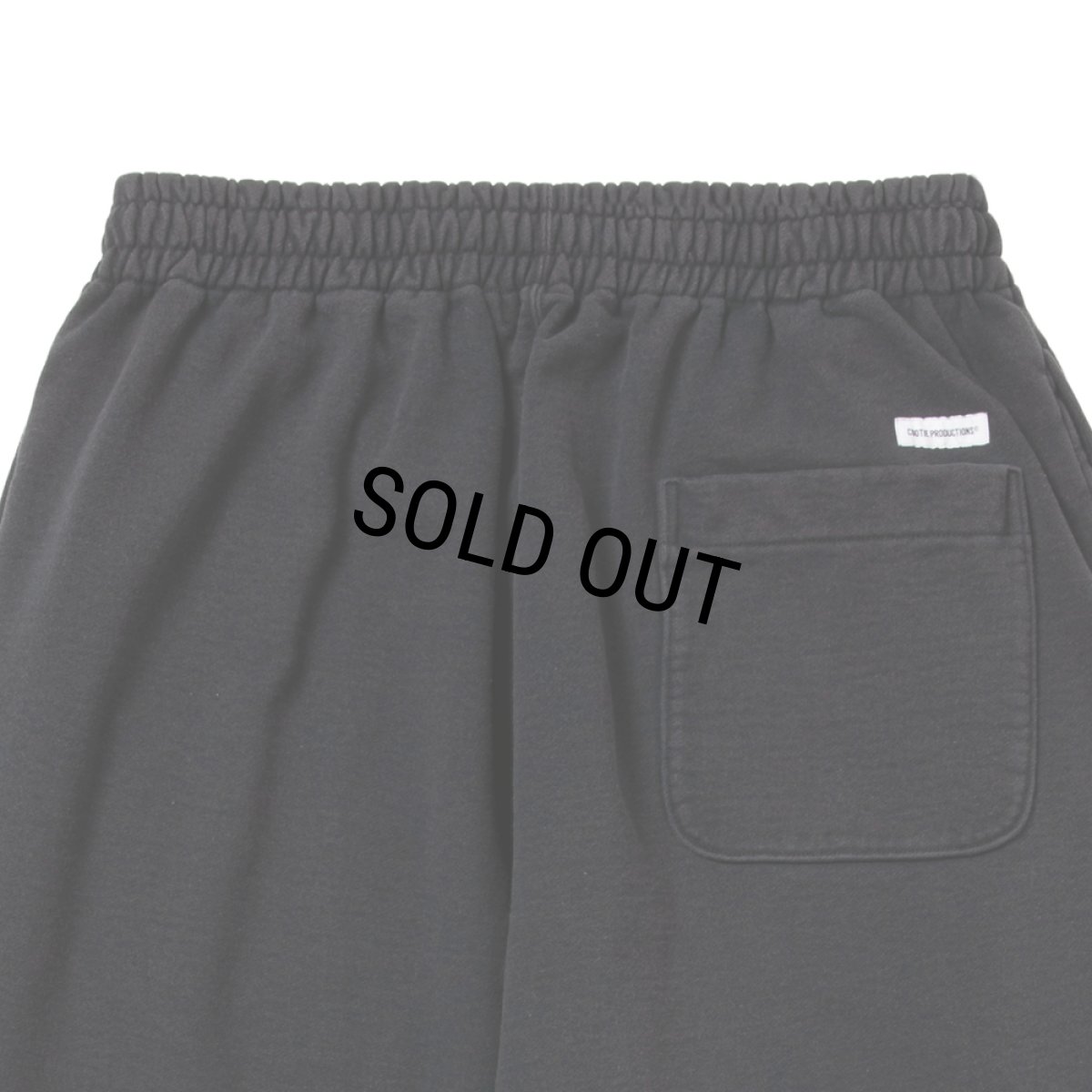 画像4: COOTIE PRODUCTIONS/AD Processing Pin Tuck Wide Sweat Easy Pants（Black）［ピンタックワイドスウェットイージーパンツ-26春夏］ (4)