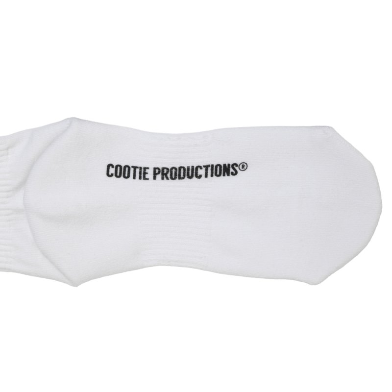 画像3: COOTIE PRODUCTIONS/N/C Middle Socks（White）［ミドルソックス-26春夏］