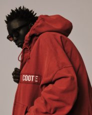 画像6: COOTIE PRODUCTIONS/AD Processing Sweat Zip Hoodie（Burgundy）［スウェットジップフーディー-26春夏］ (6)