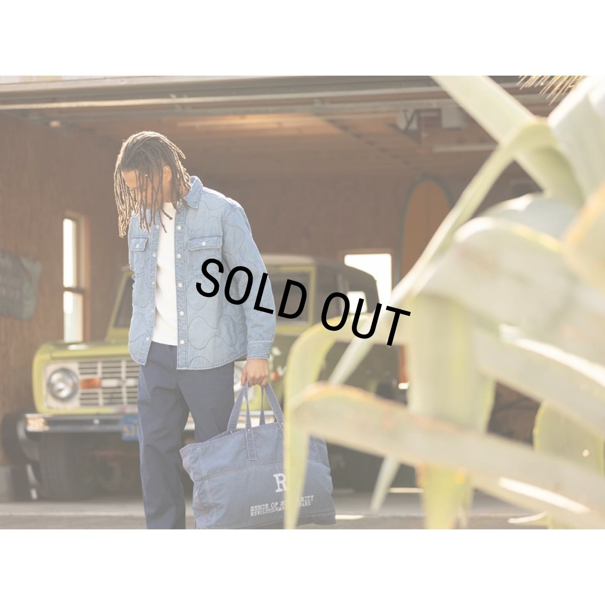 画像9: RATS/DENIM QUILTING SHIRT JKT（INDIGO）［デニムキルティングシャツJKT-26春夏］ (9)