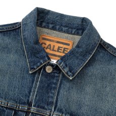 画像3: CALEE/1st TYPE DENIM JACKET（USED INDIGO BLUE）［ファーストタイプデニムJKT-26春夏］ (3)